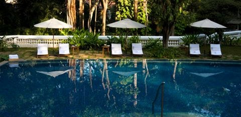 Opulent Pool View of Taj West End, Bengaluru - Banner Image