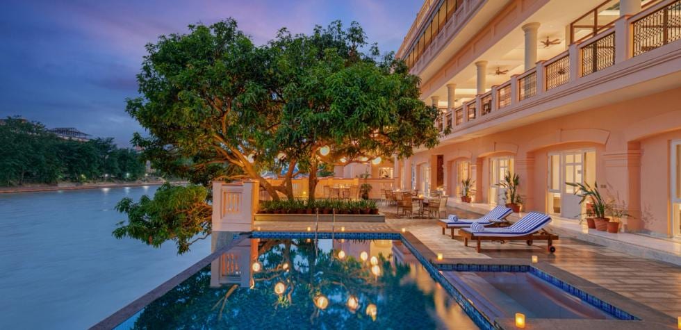 Outside Pool Area - Pilibhit House, Haridwar