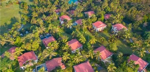Overhead View Of Luxury Villas And Bungalows In Goa By IHCL Hotels