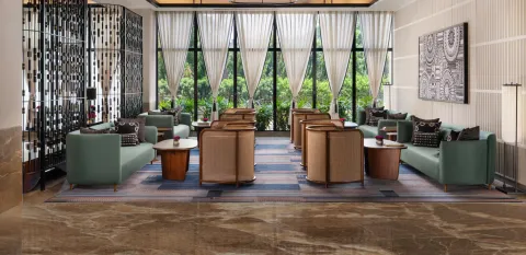 Luxurious Interior View of Taj City Centre, Patna
