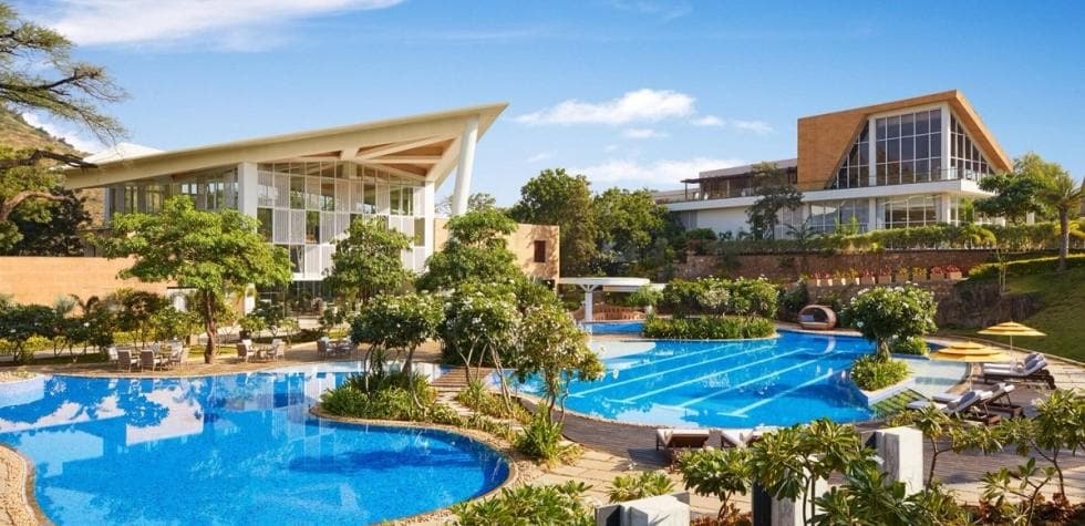 Outside Pool Area By IHCL Hotels In Udaipur